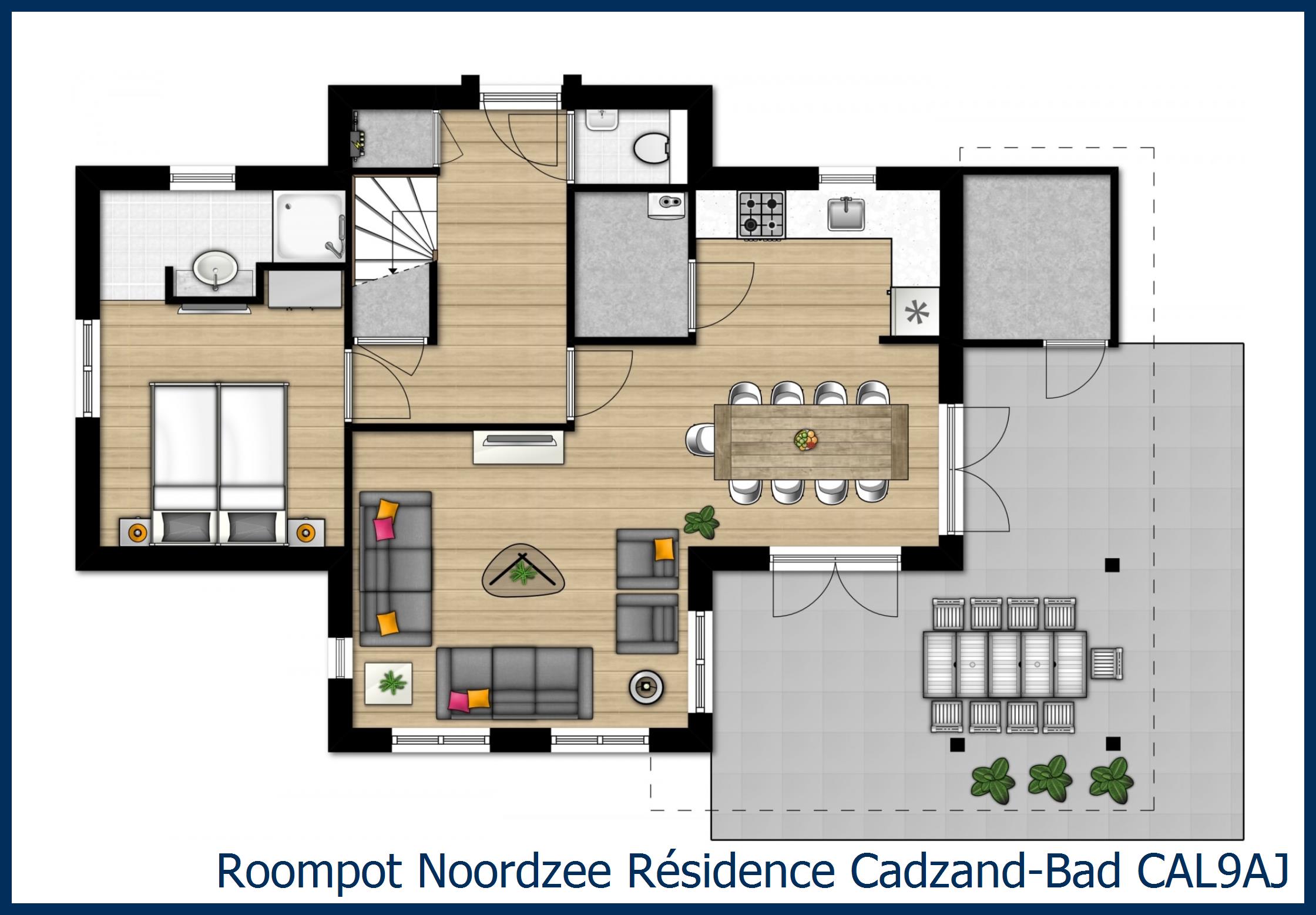 Villa CAL9AJ à Noordzee Résidence Cadzand-Bad