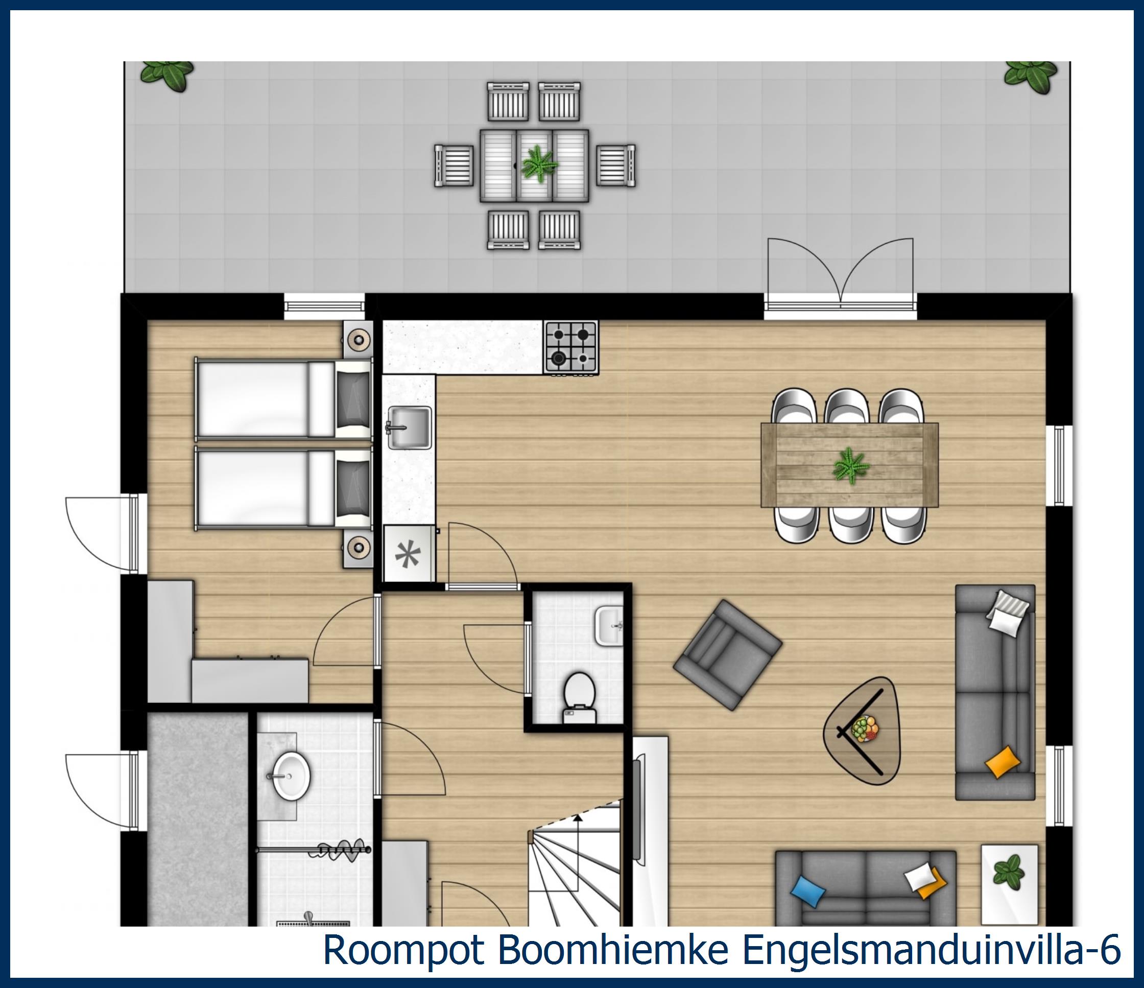 Bungalow Engelsmanduinvilla-6 in Boomhiemke