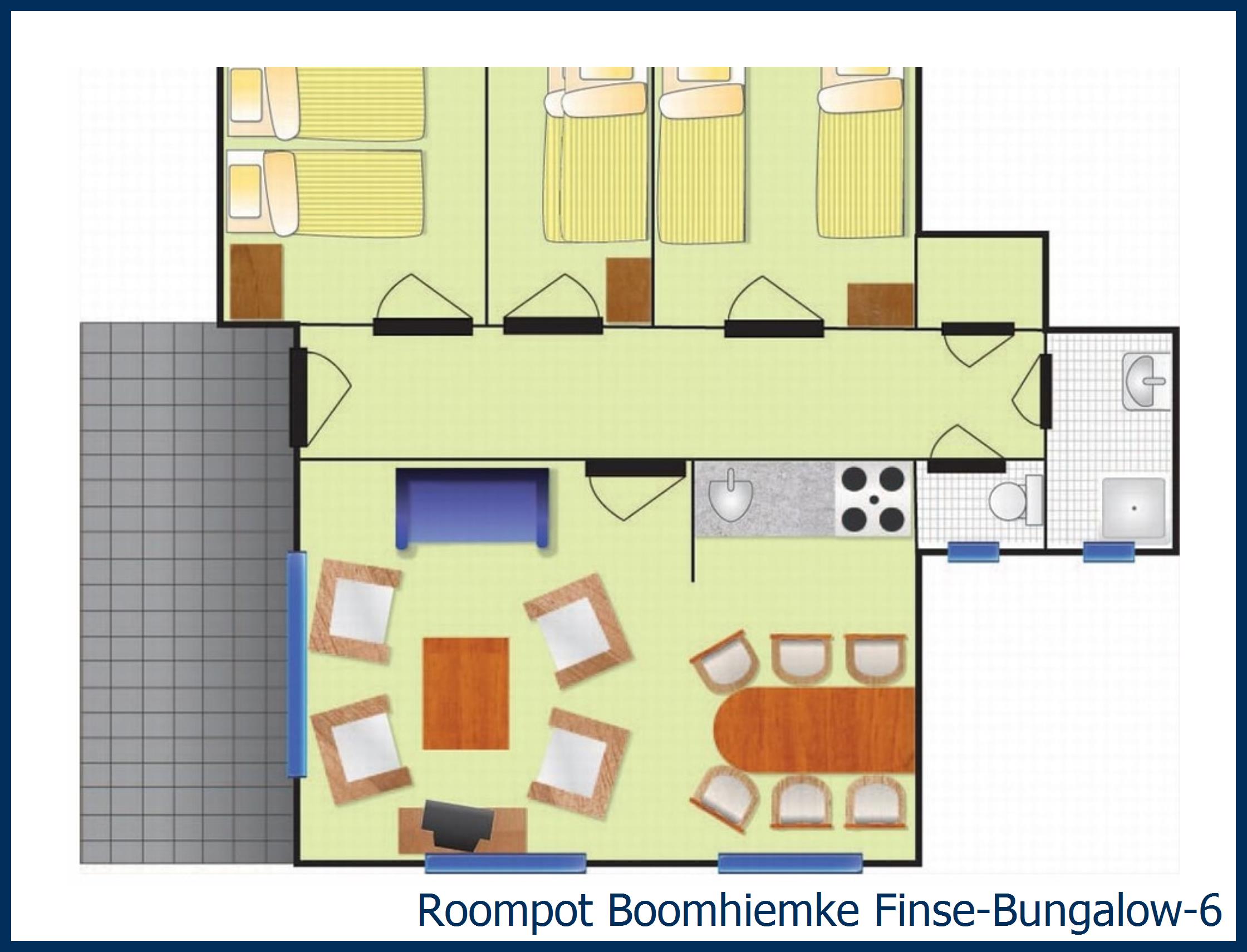 Bungalow Finse--6 in Boomhiemke