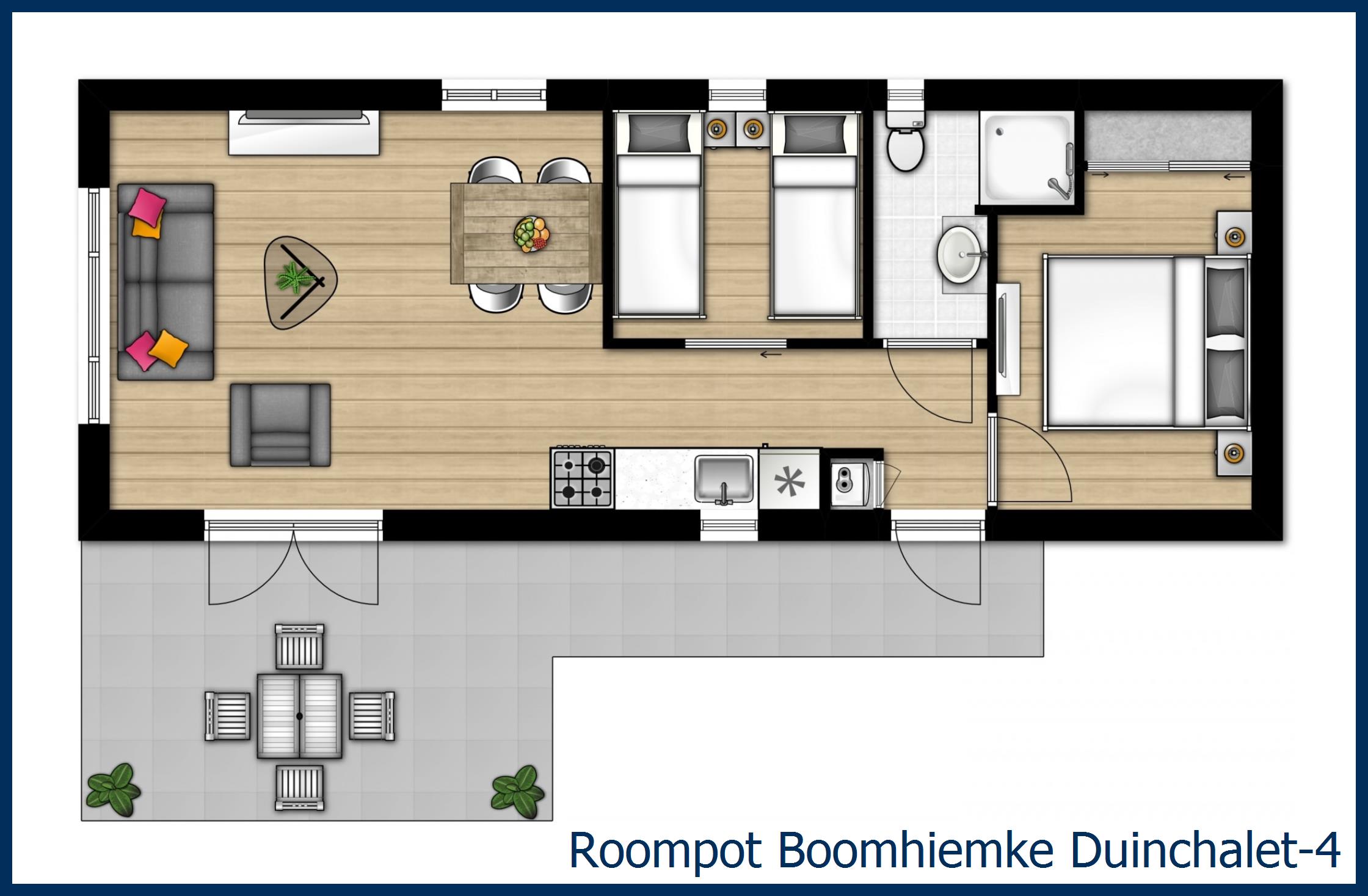 Chalet Duin-4 à Boomhiemke