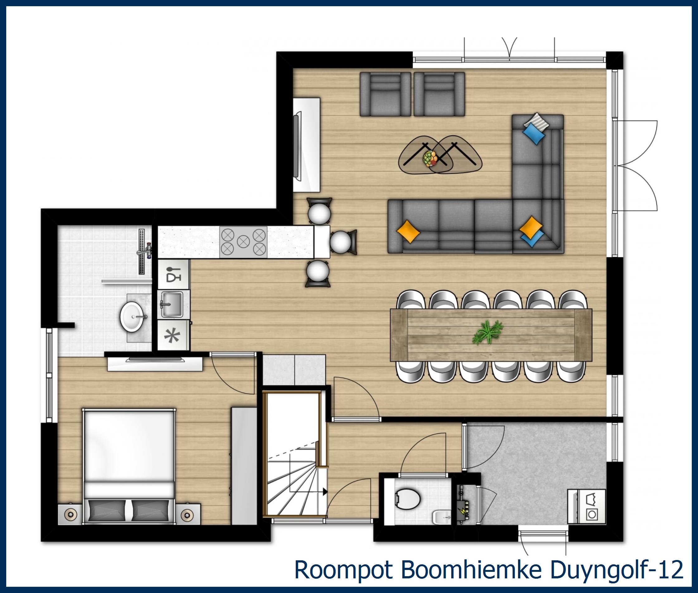 Bungalow Duyngolf-12 à Boomhiemke