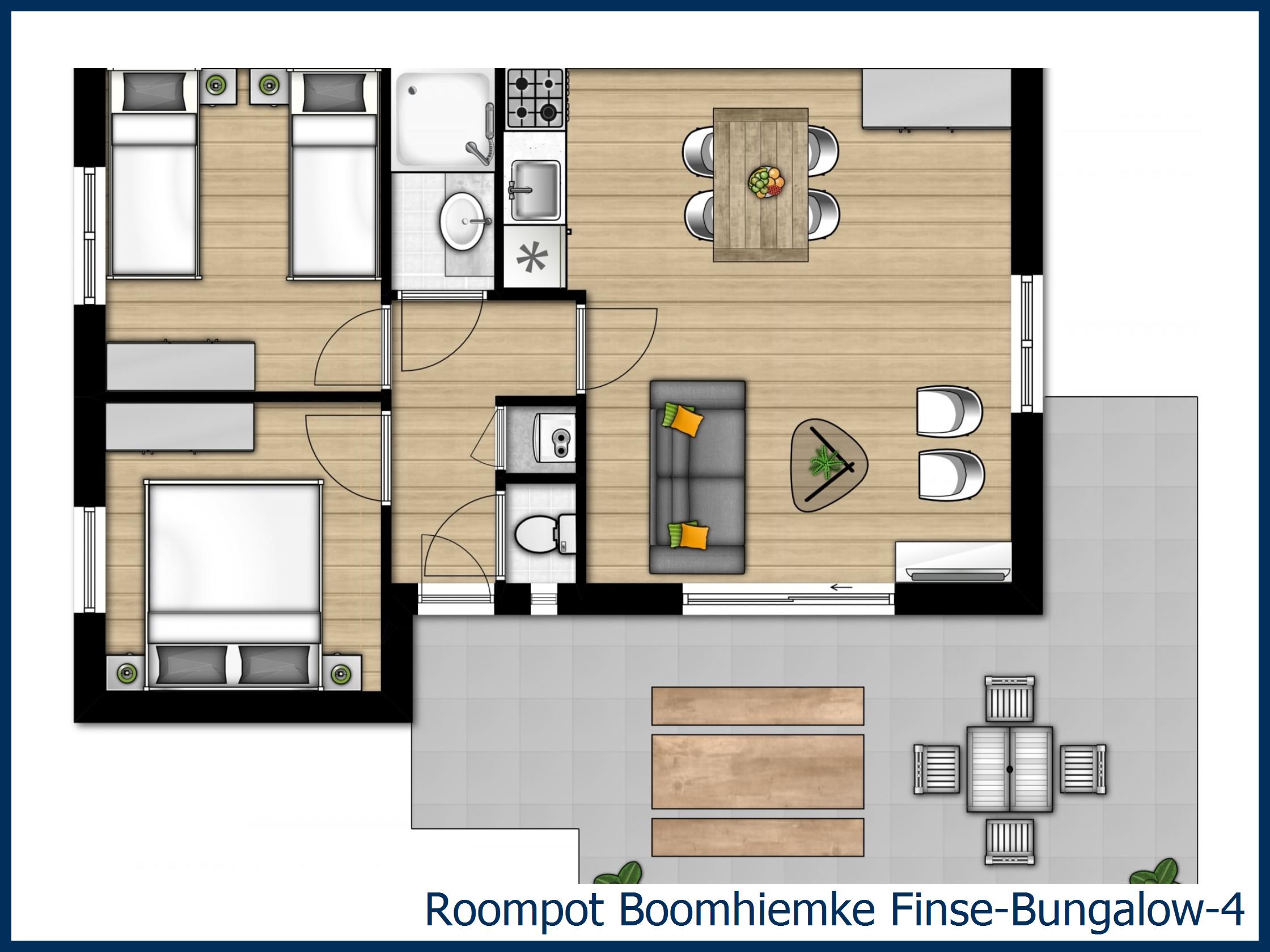Bungalow Finse--4 à Boomhiemke