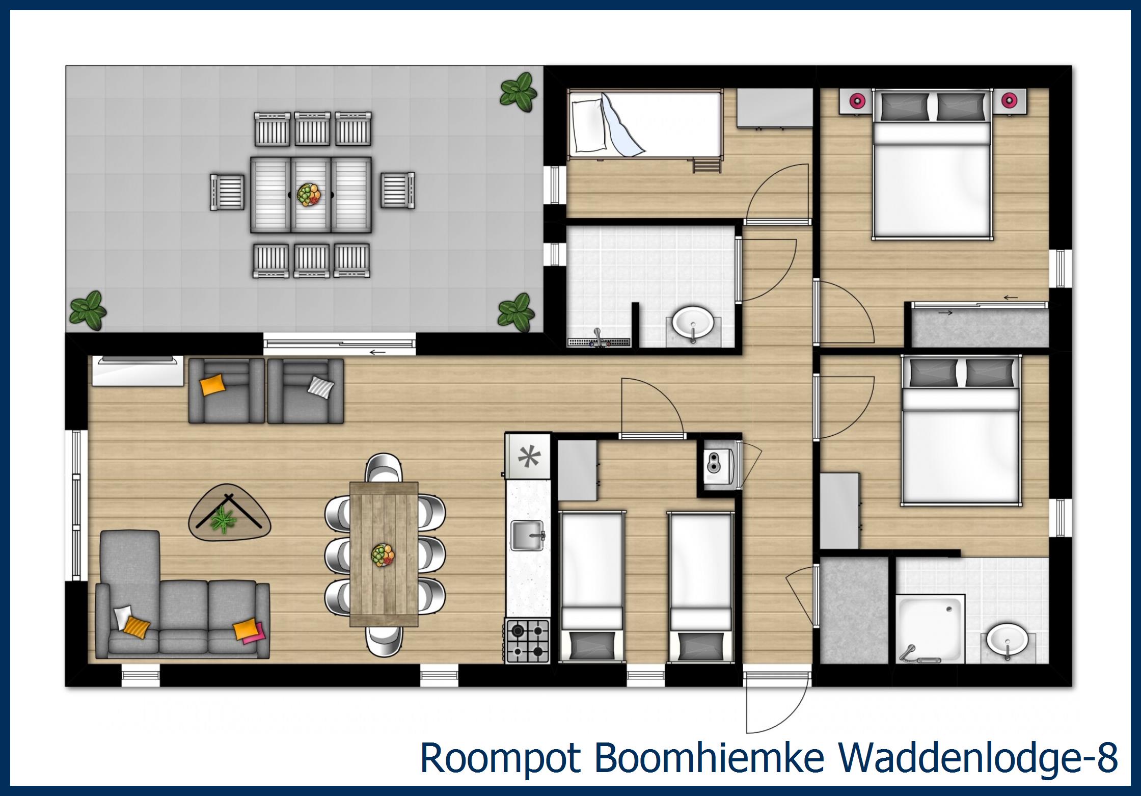 Pavillon Waddenlodge-8 à Boomhiemke