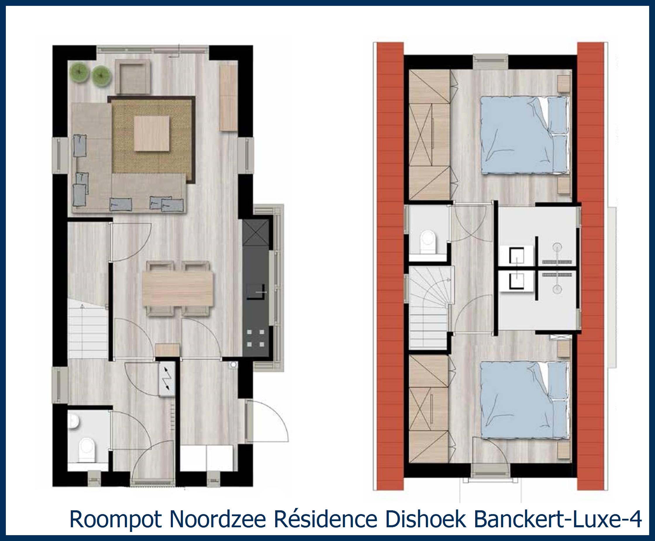 Villa Banckert-Luxe-4 à Noordzee Résidence Dishoek