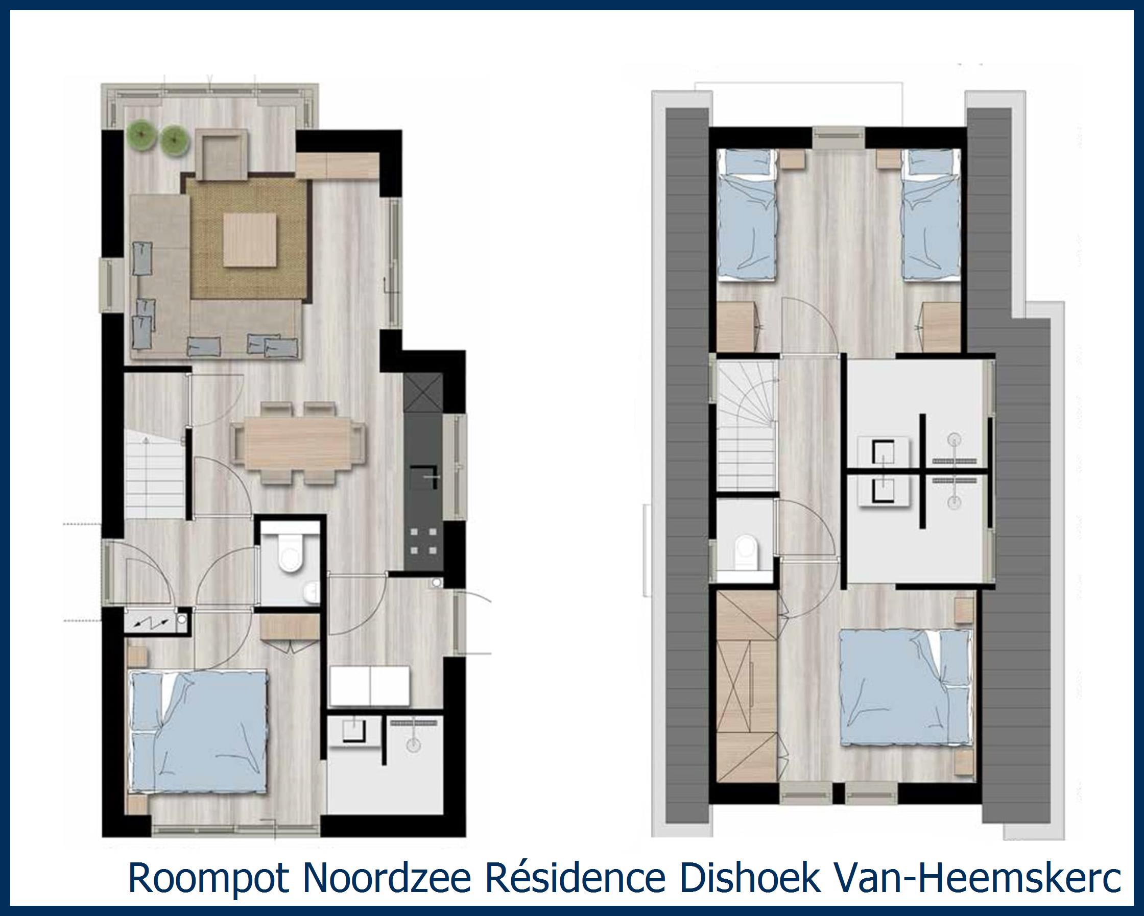 Villa Van-Heemskerck-Luxe-6 à Noordzee Résidence Dishoek