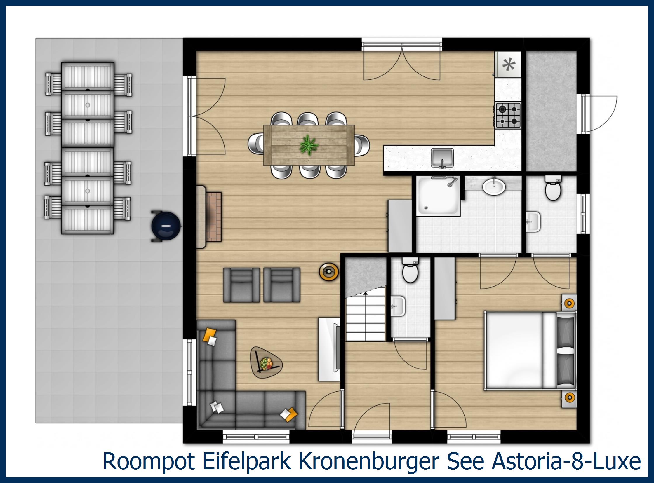 Villa Astoria-8-Luxe in Eifelpark Kronenburger See