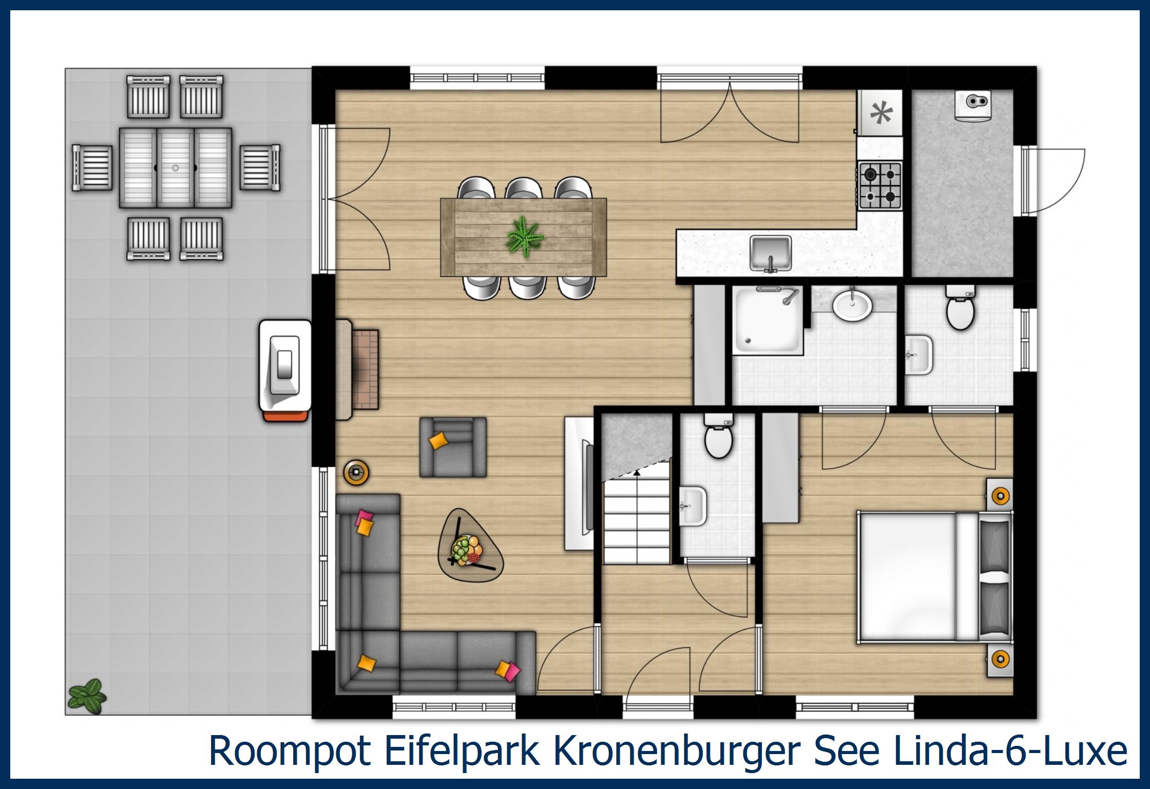 Villa Linda-6-Luxe à Eifelpark Kronenburger See