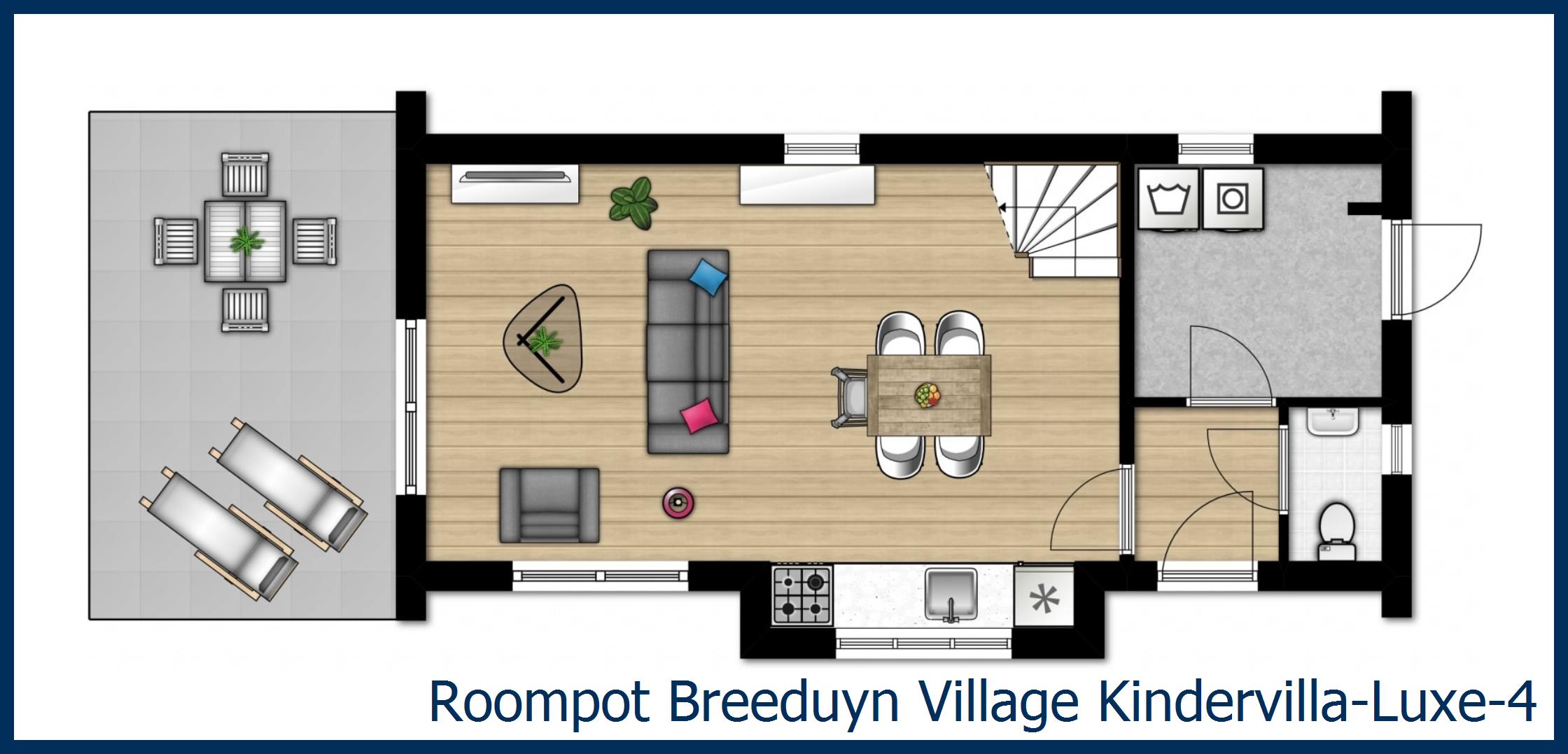 Villa Kindervilla-Luxe-4 à Breeduyn Village