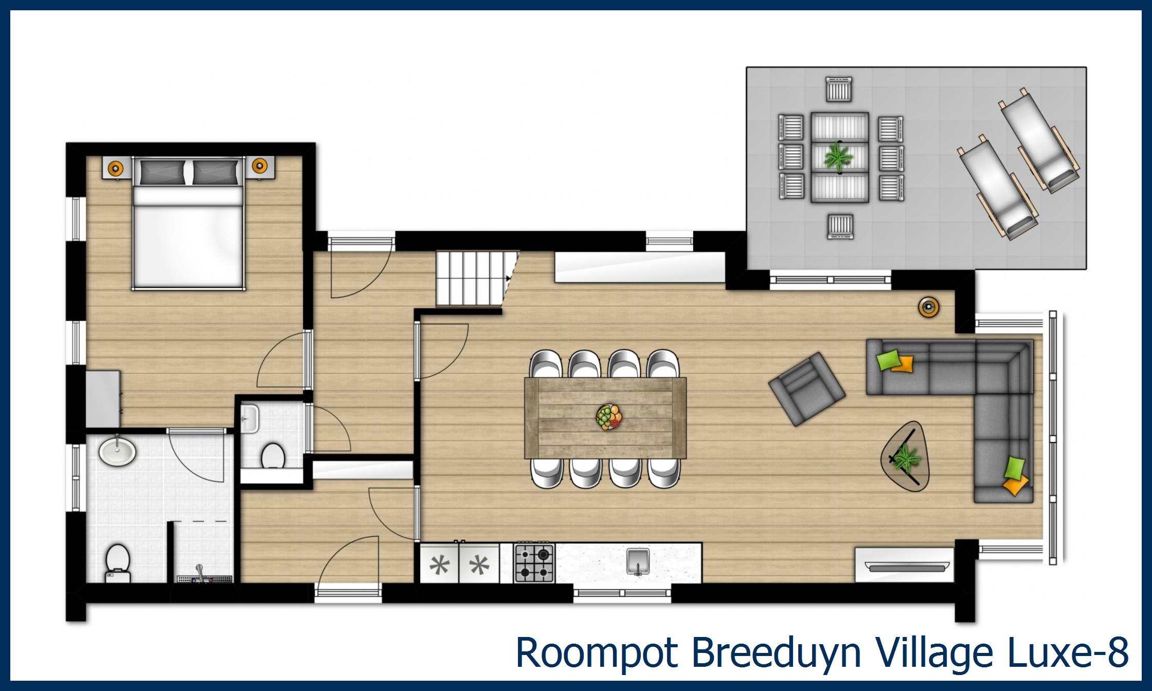 Villa Luxe-8 à Breeduyn Village