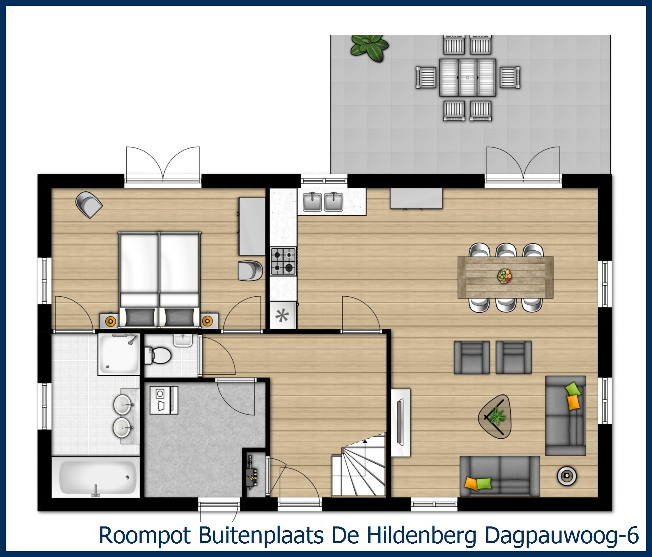 Bungalow Dagpauwoog-6 à De Hildenberg