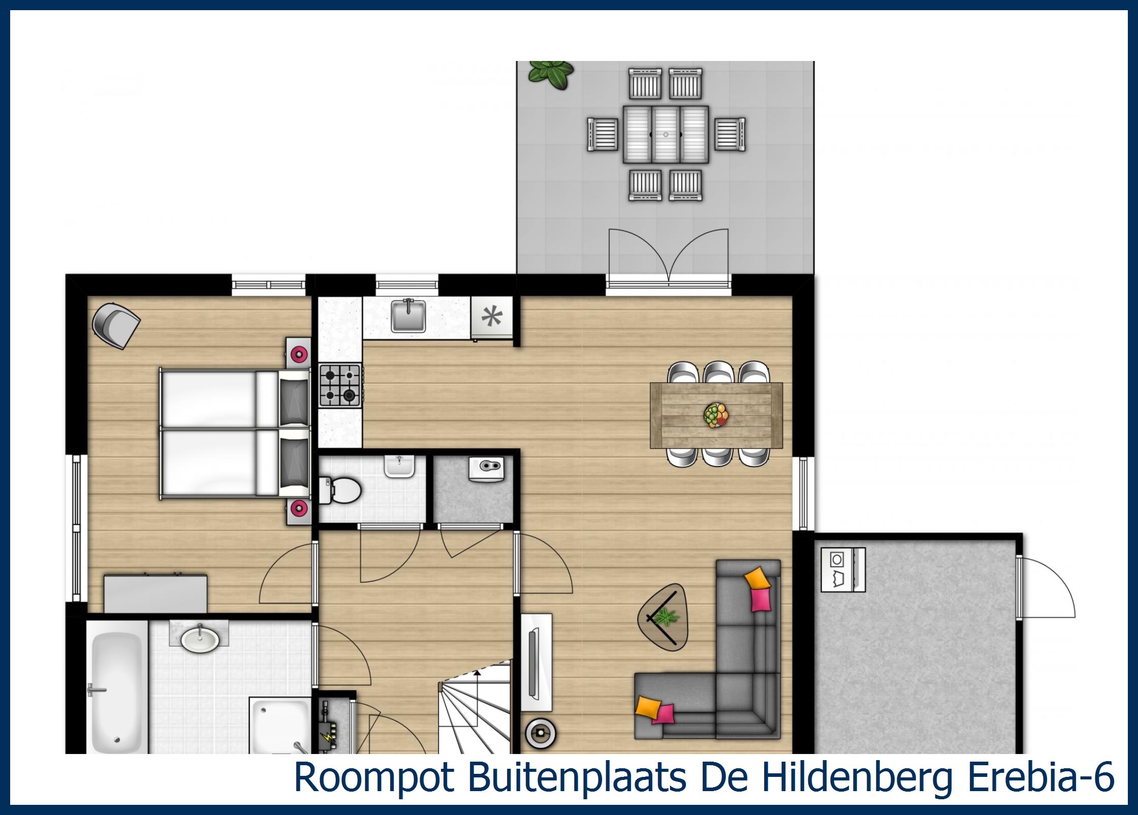 Bungalow Erebia-6 à De Hildenberg