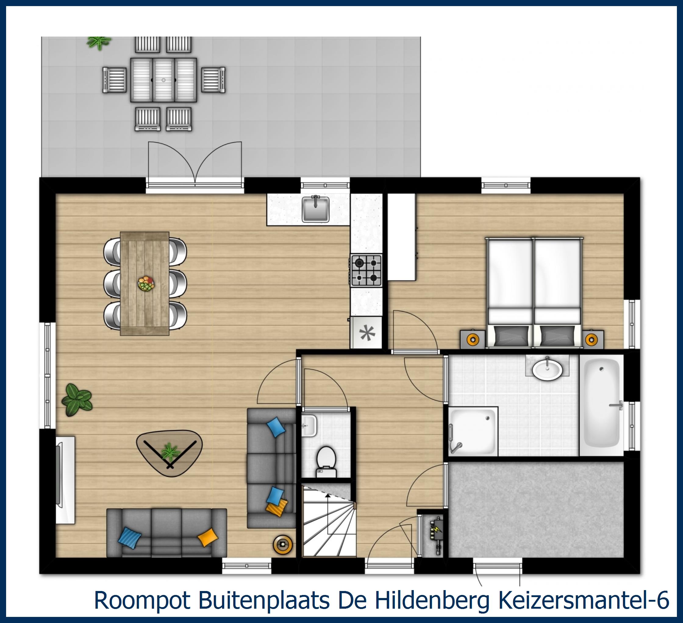 Bungalow Keizersmantel-6 à De Hildenberg