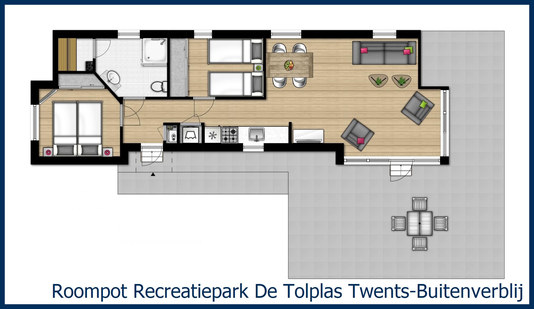 Chalet Twents-Buitenverblijf-4 à De Tolplas
