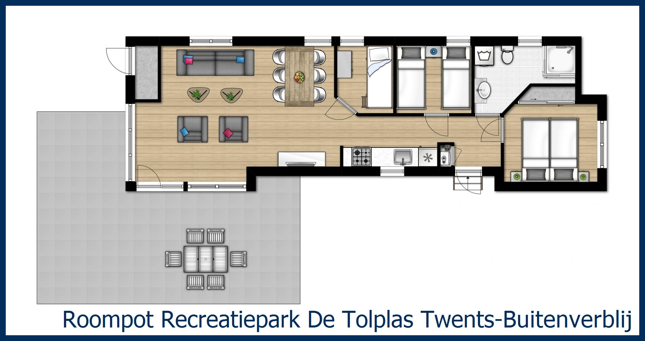 Chalet Twents-Buitenverblijf-6 à De Tolplas