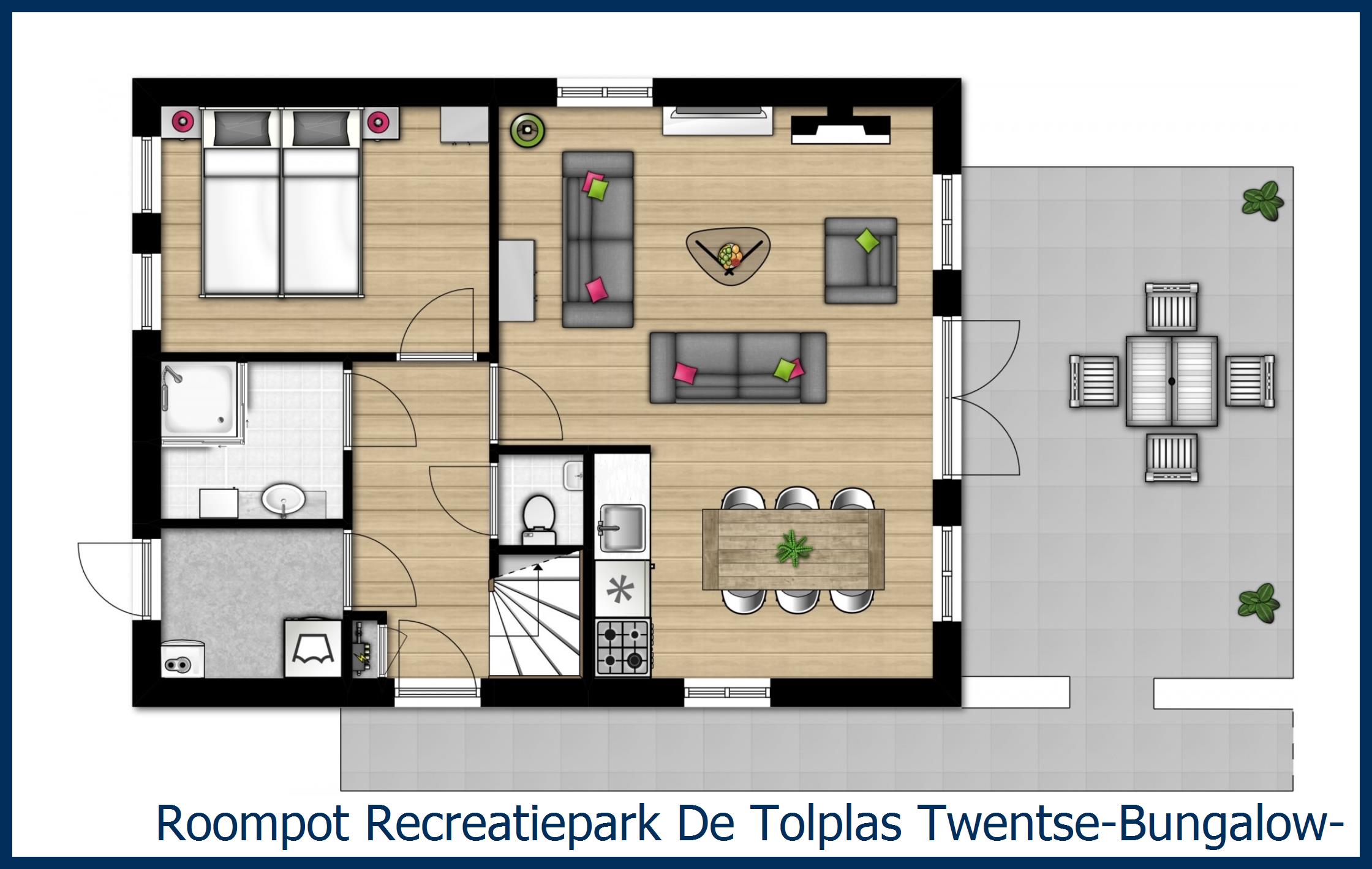 Bungalow Twentse--met-Sauna-6 à De Tolplas