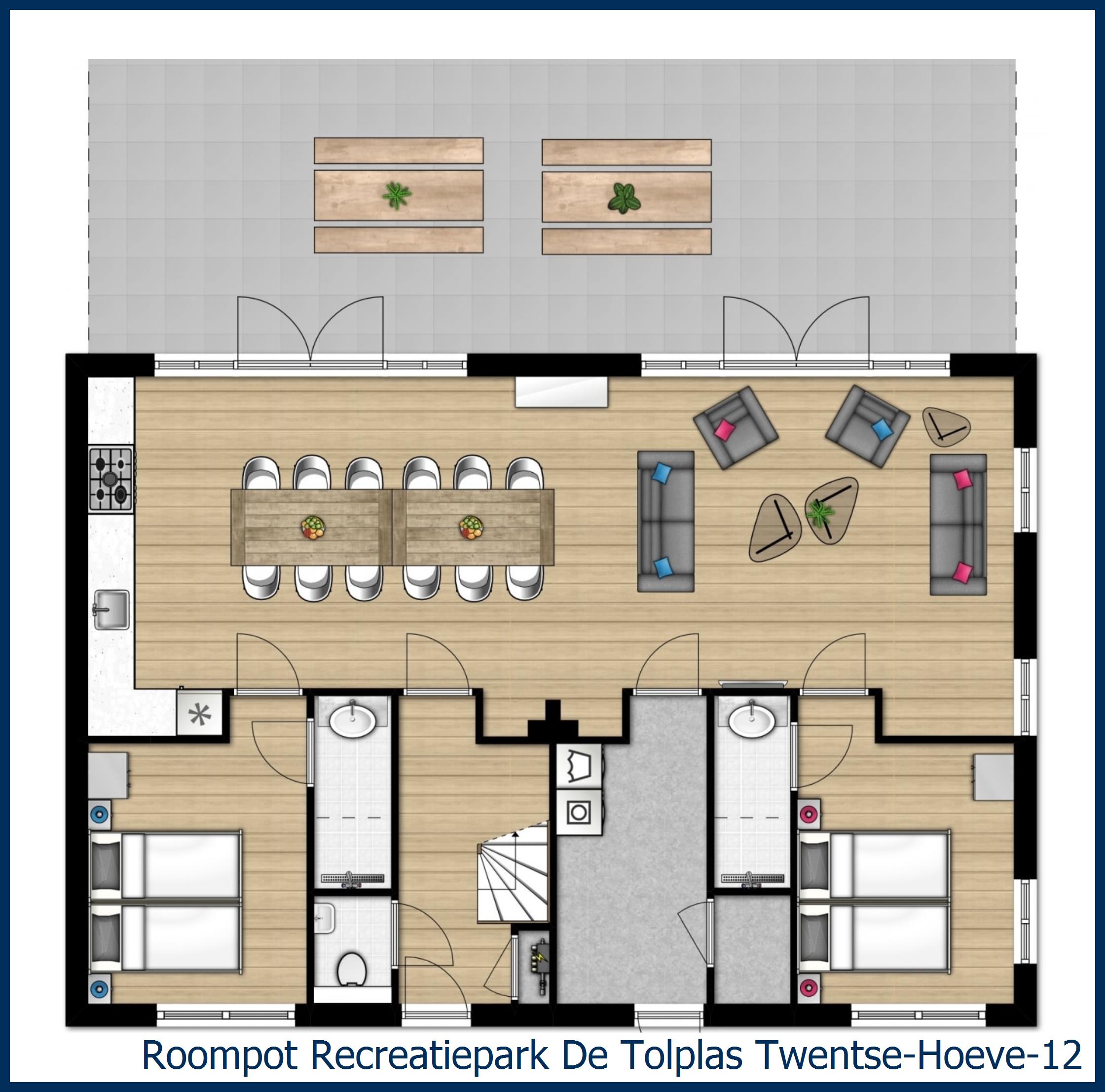 Bungalow Twentse-Hoeve-12 à De Tolplas