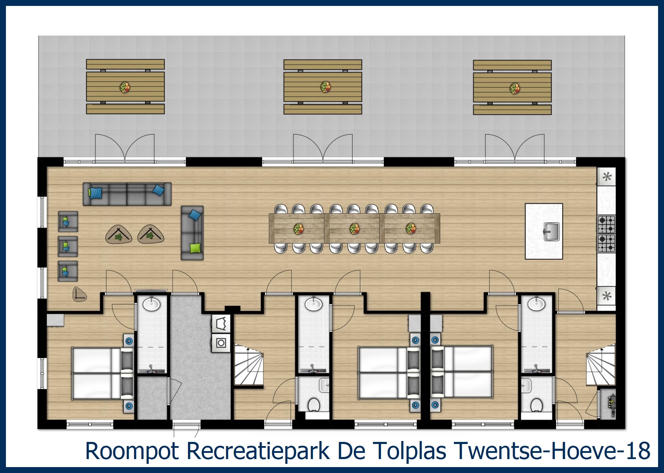 Bungalow Twentse-Hoeve-18 à De Tolplas