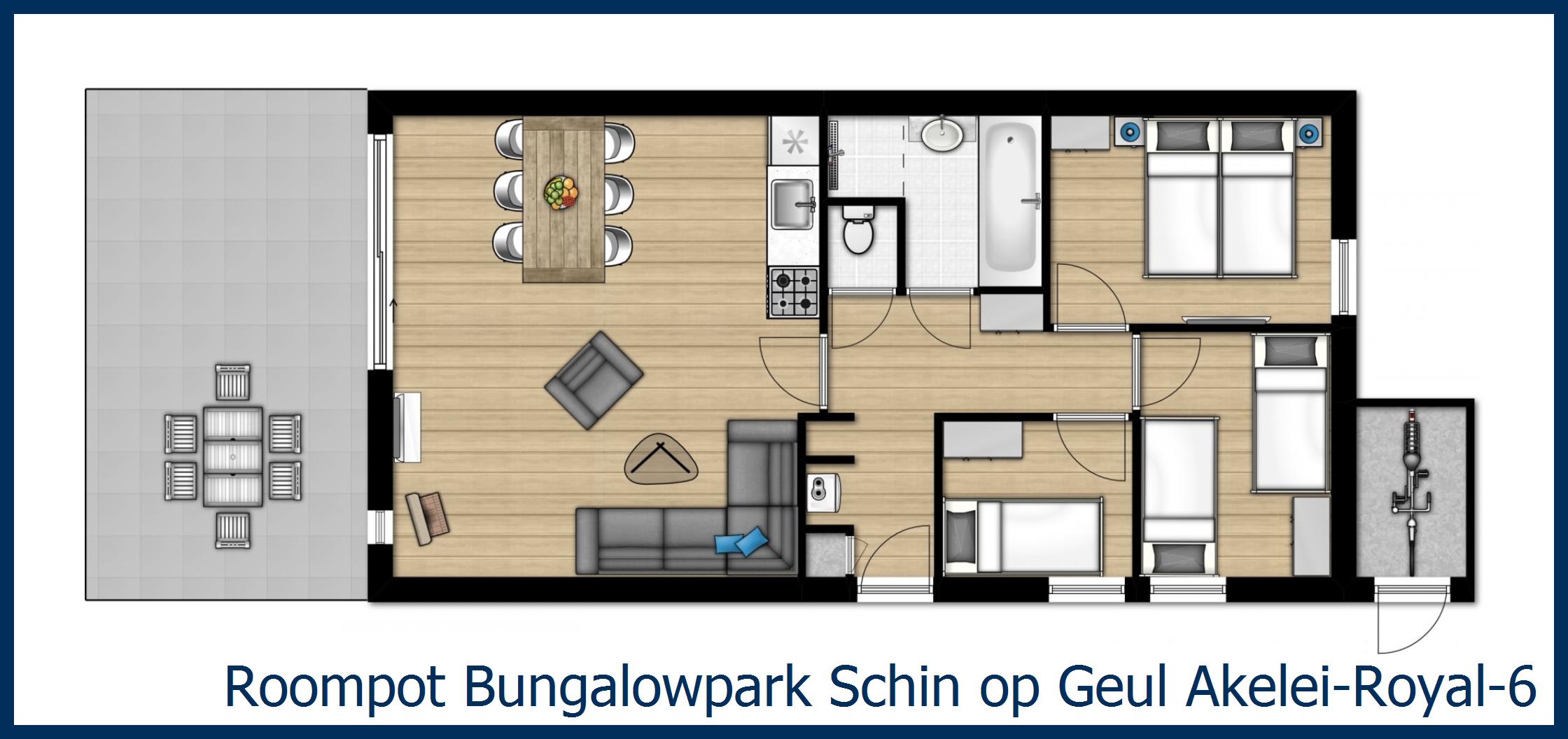 Bungalow Akelei-Royal-6 à Schin op Geul