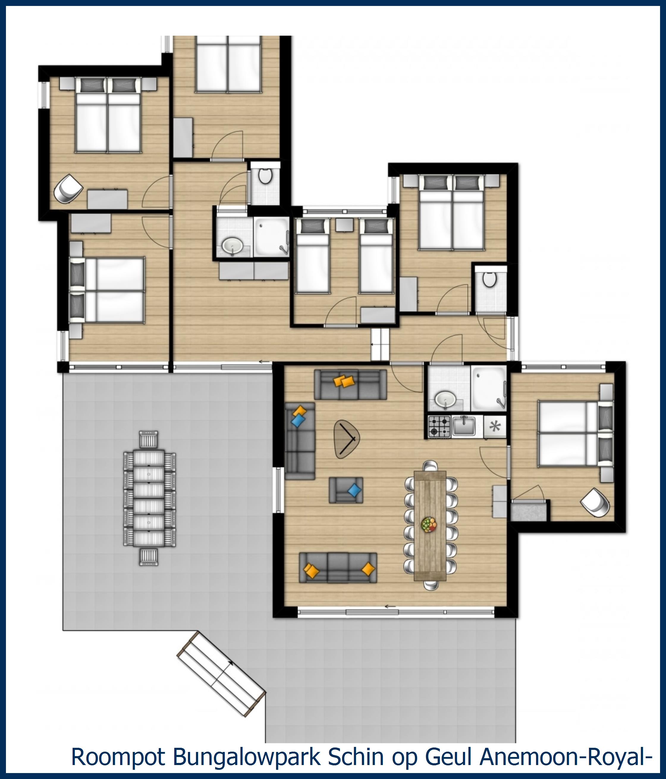 Bungalow Anemoon-Royal-12 à Schin op Geul