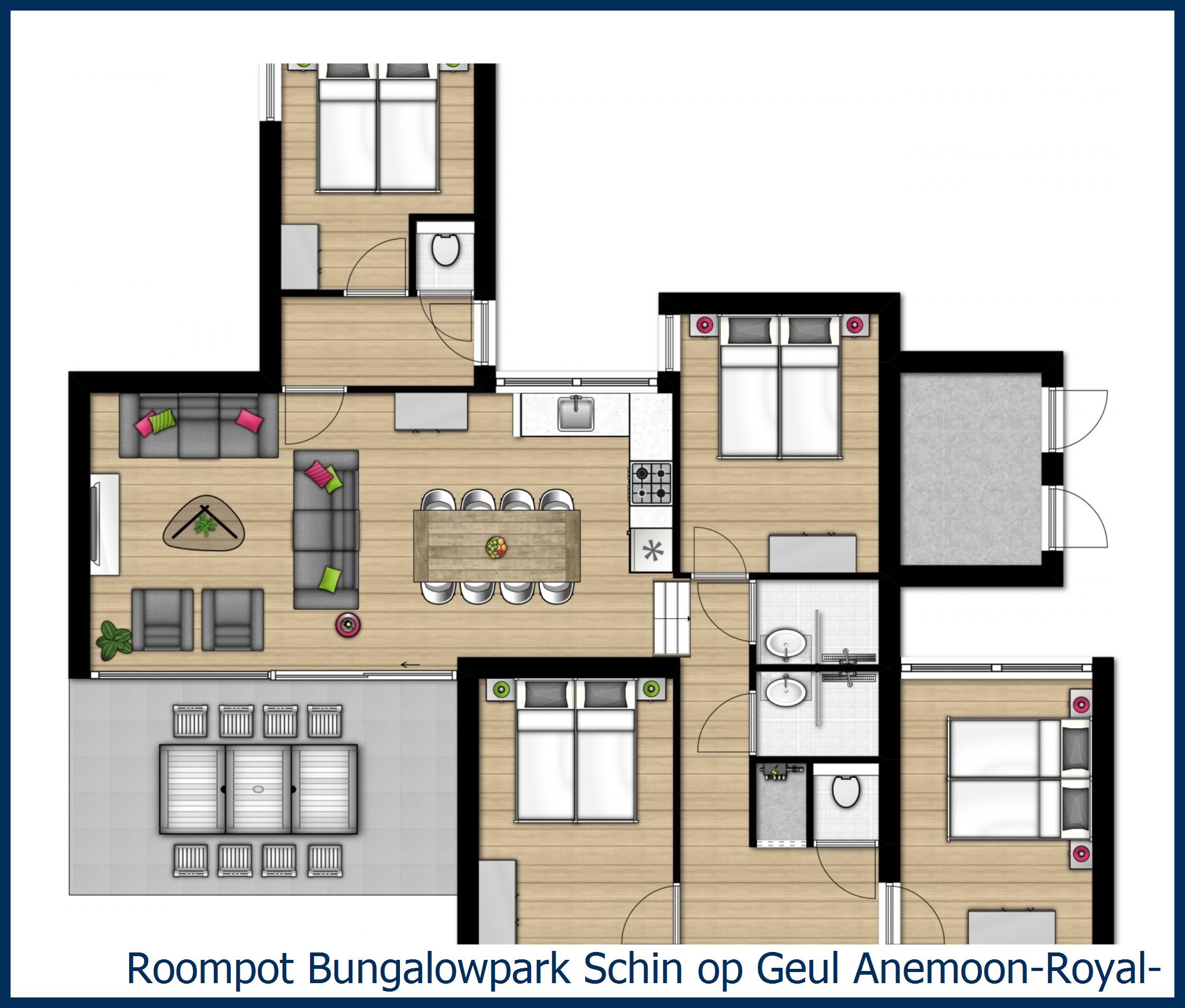Bungalow Anemoon-Royal-8 à Schin op Geul