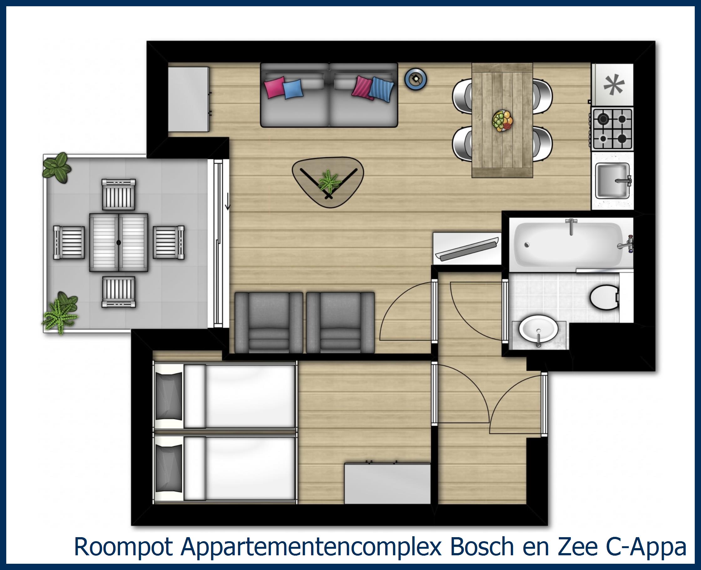 Appartement C--4 à Bosch en Zee