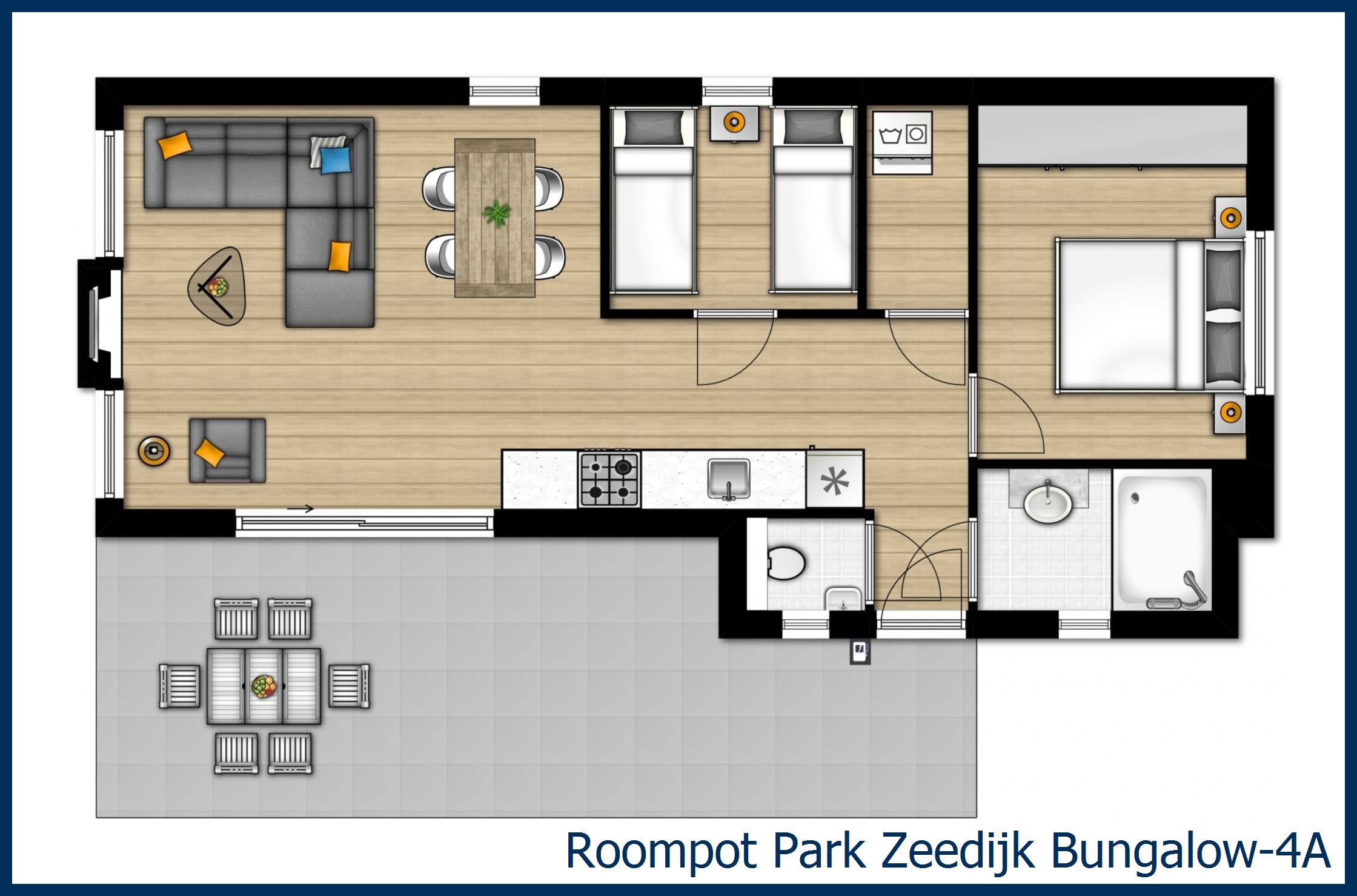 Bungalow 4A à Park Zeedijk