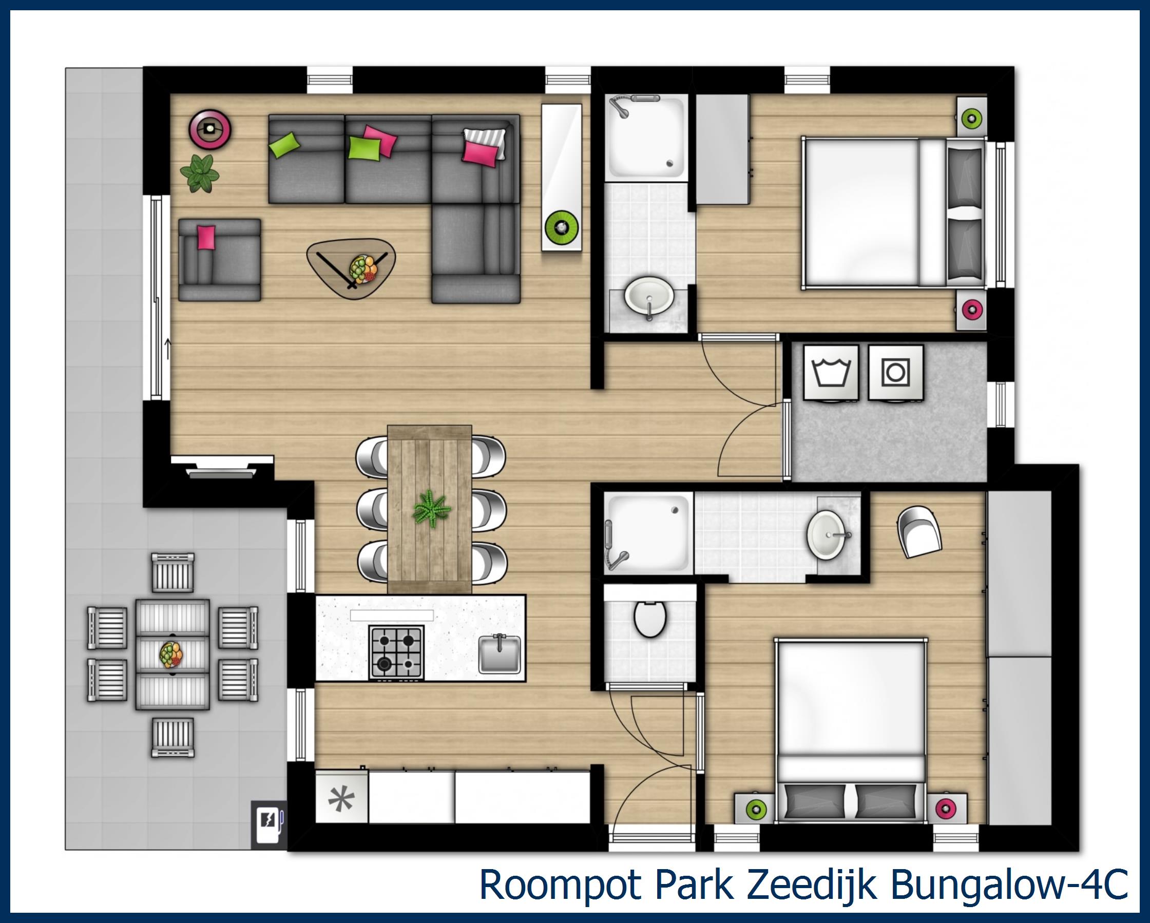 Bungalow 4C à Park Zeedijk