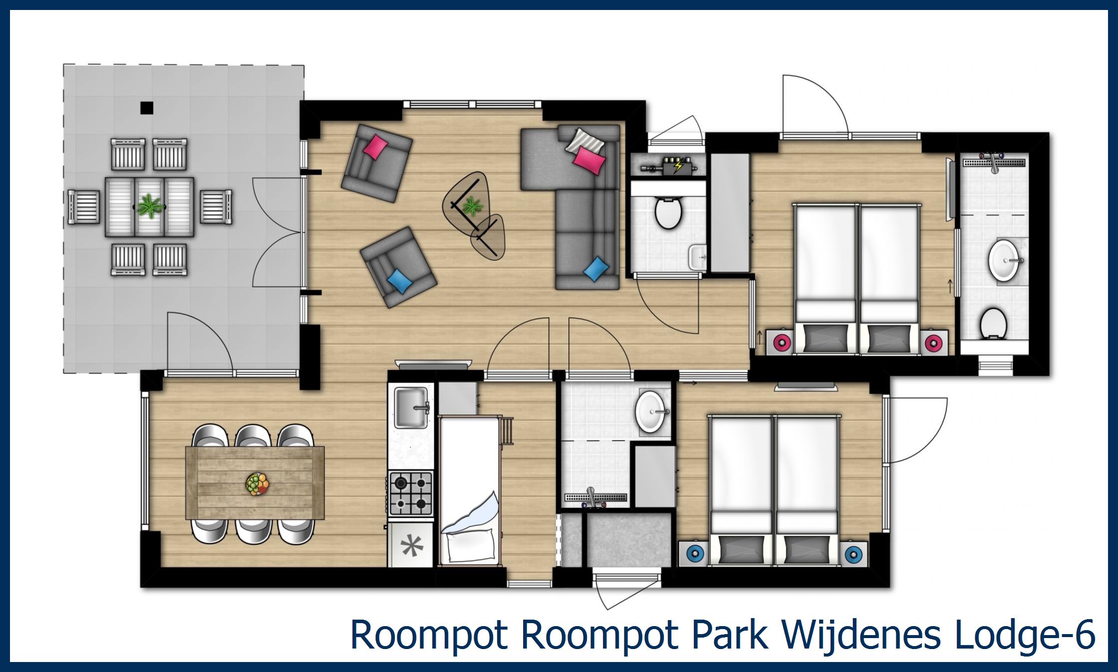 Lodge Lodge-6 in Park Wijdenes