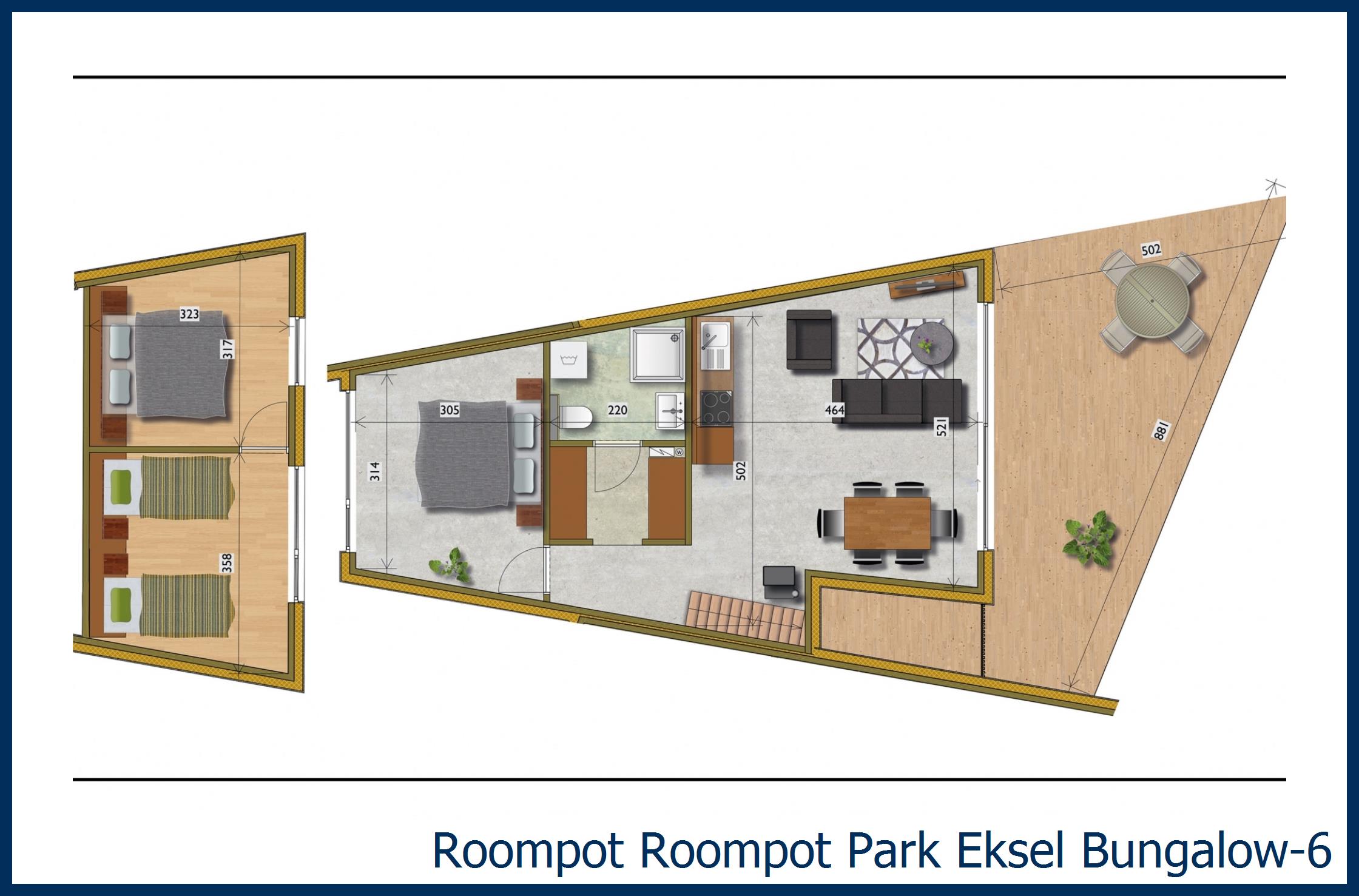 Bungalow 6 in Park Eksel