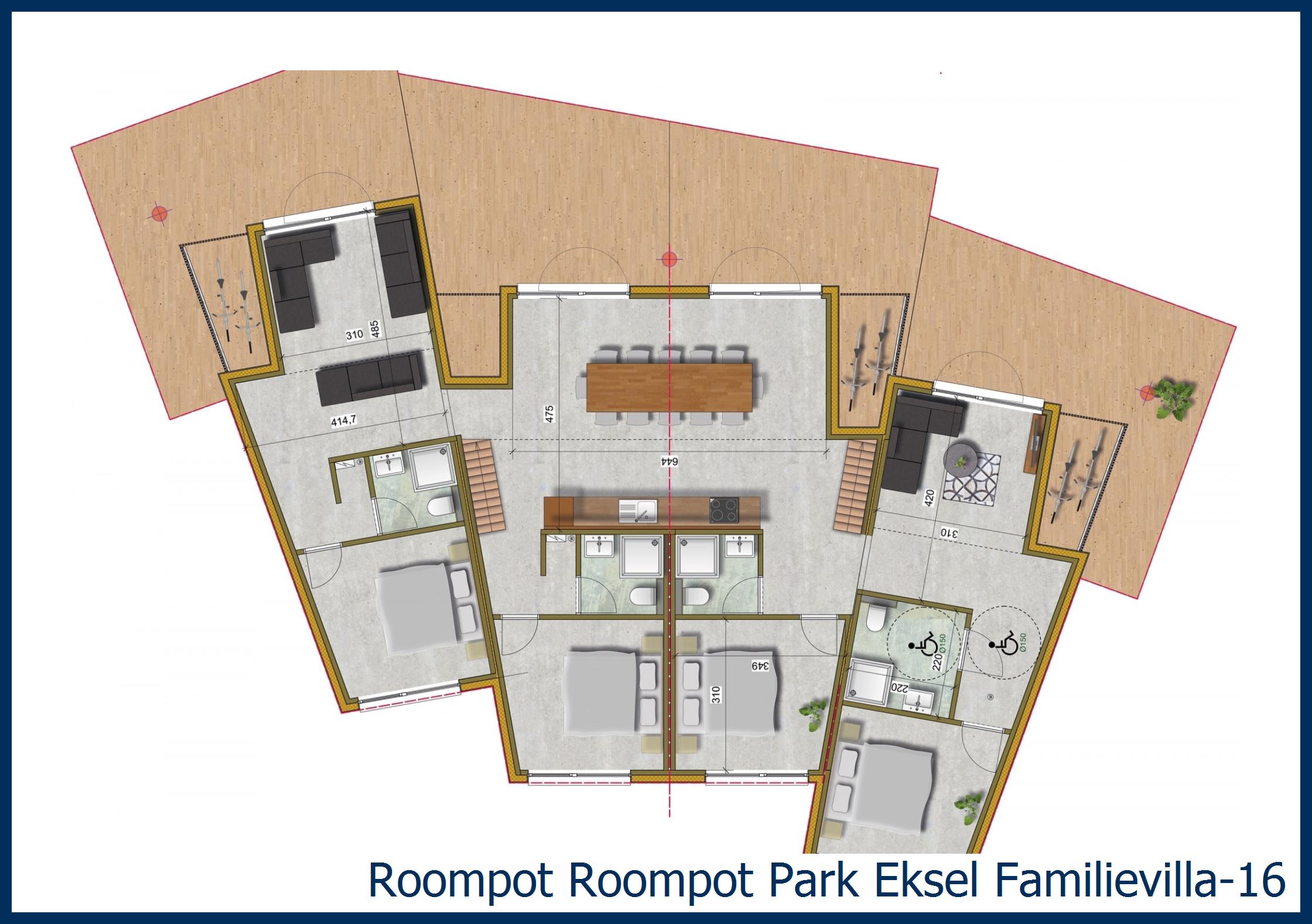 Bungalow Familievilla-16 à Park Eksel