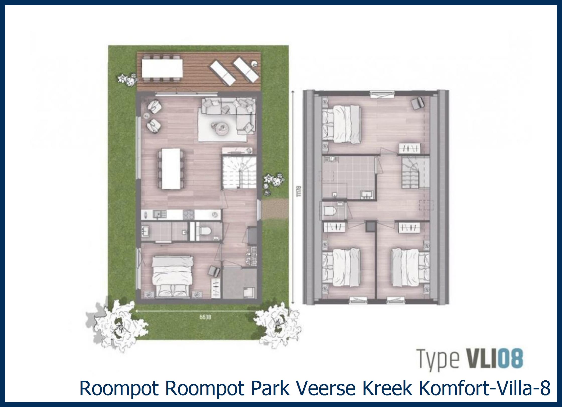 Villa Komfort-Villa-8 in Park Veerse Kreek