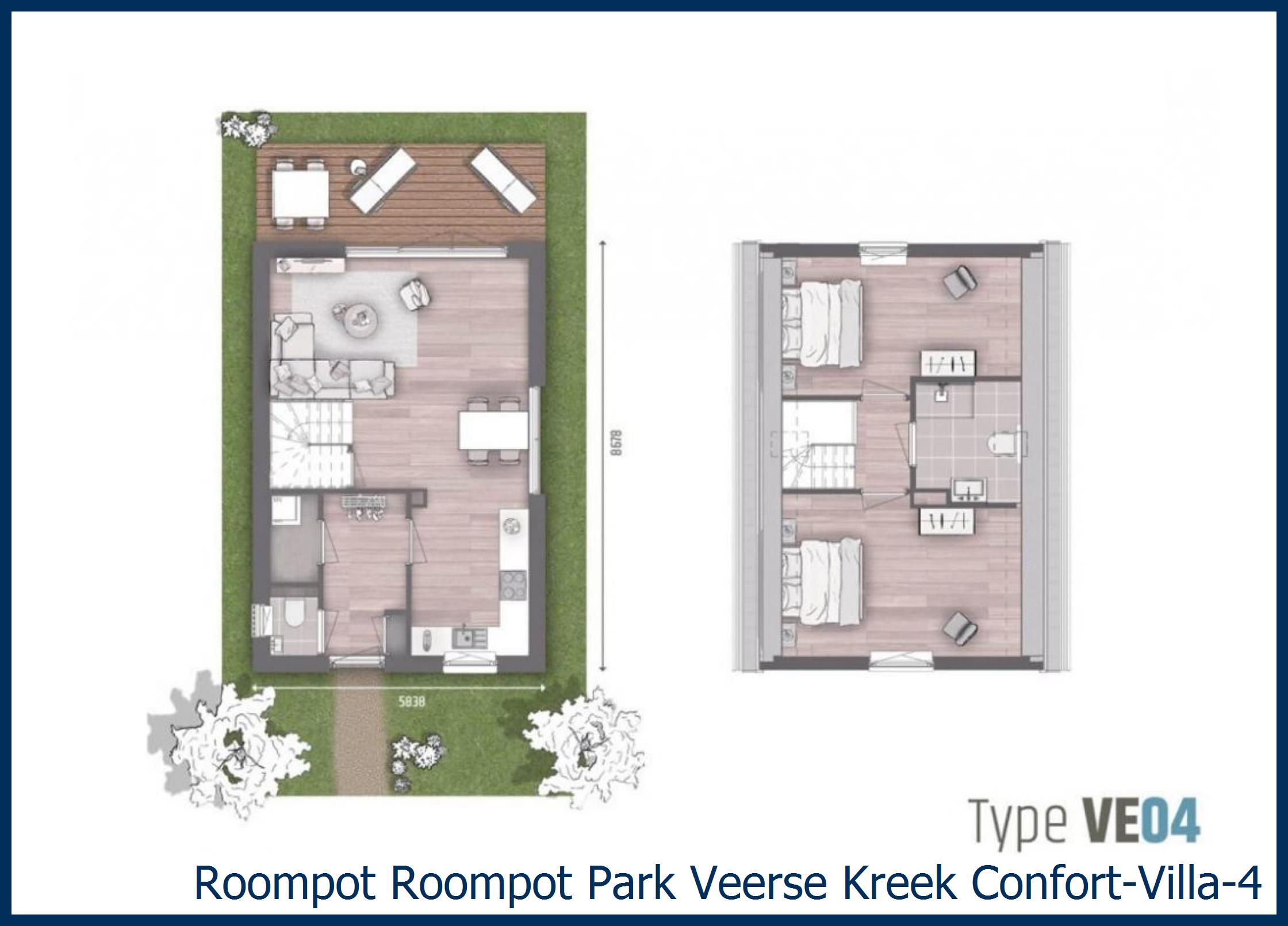 Villa Confort-Villa-4 à Park Veerse Kreek