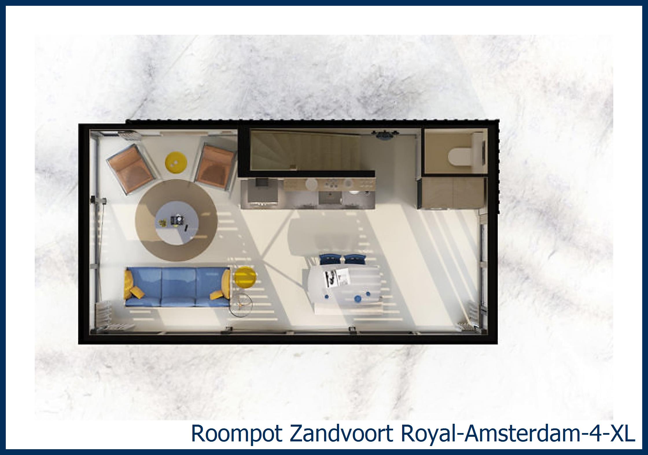 Pavillon Royal-Amsterdam-4-XL à Zandvoort (oud)