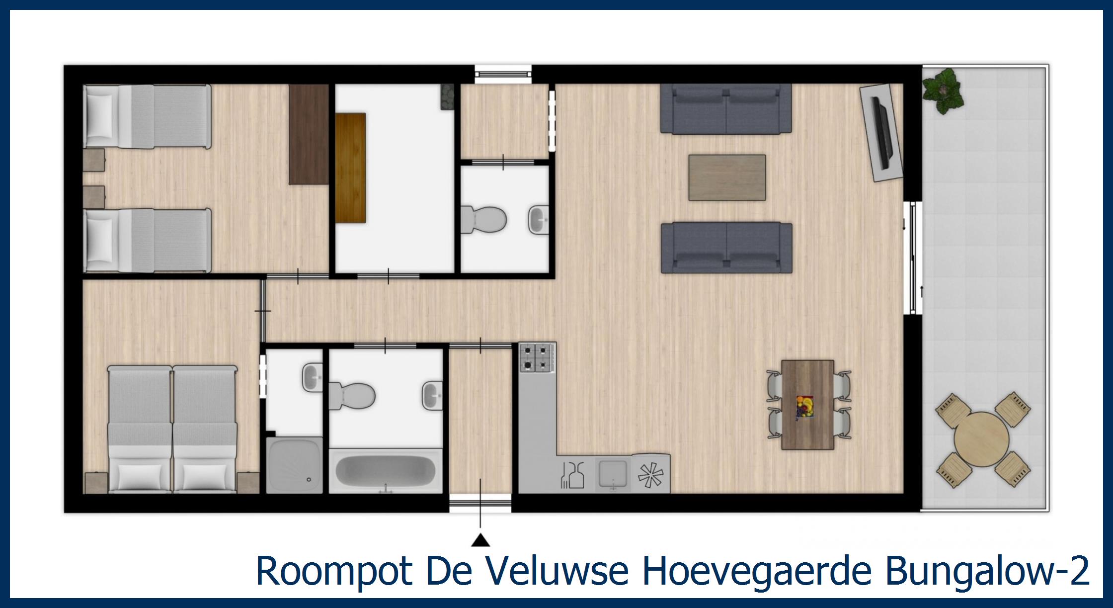 Bungalow 2 à De Veluwse Hoevegaerde