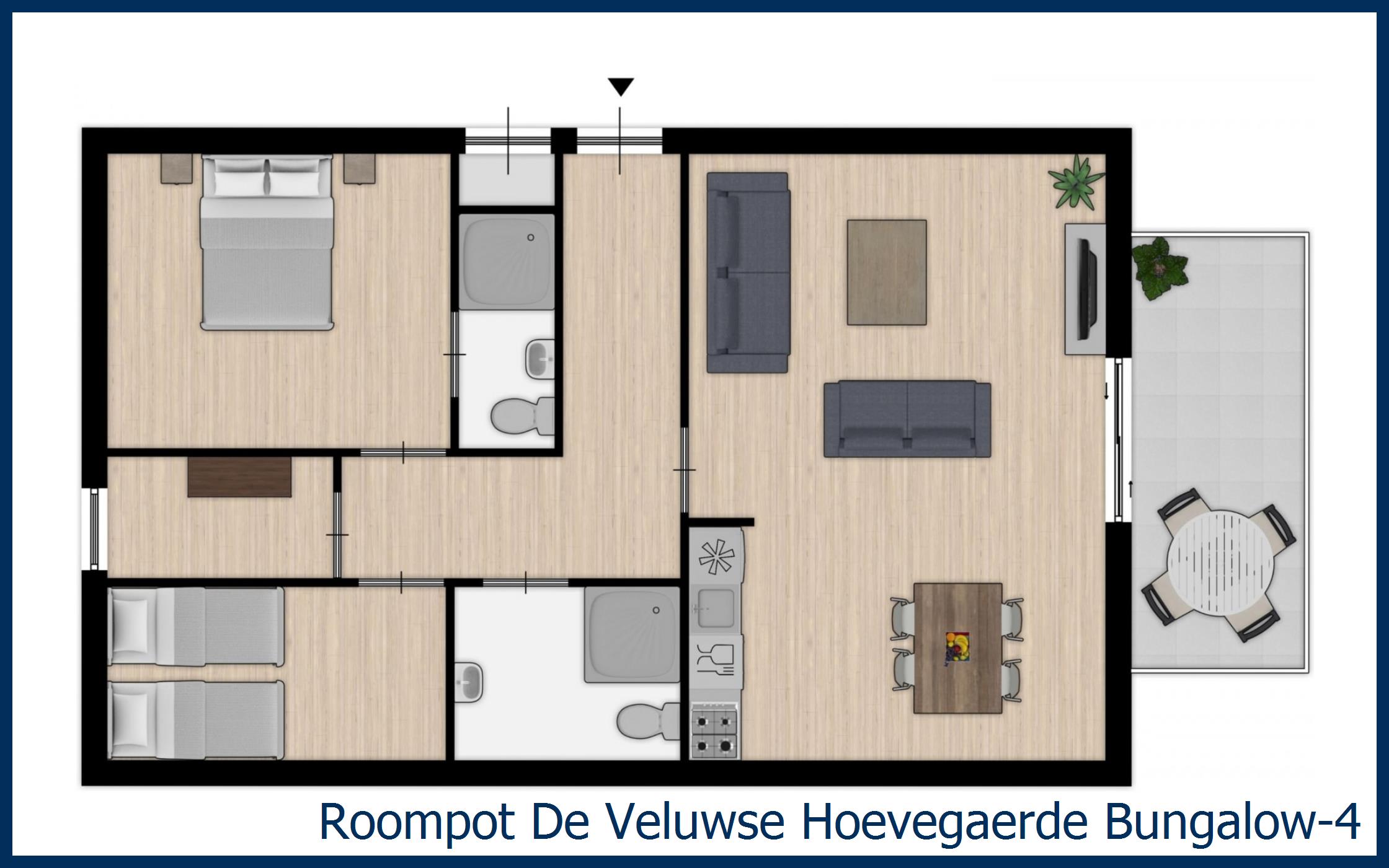 Bungalow 4 à De Veluwse Hoevegaerde