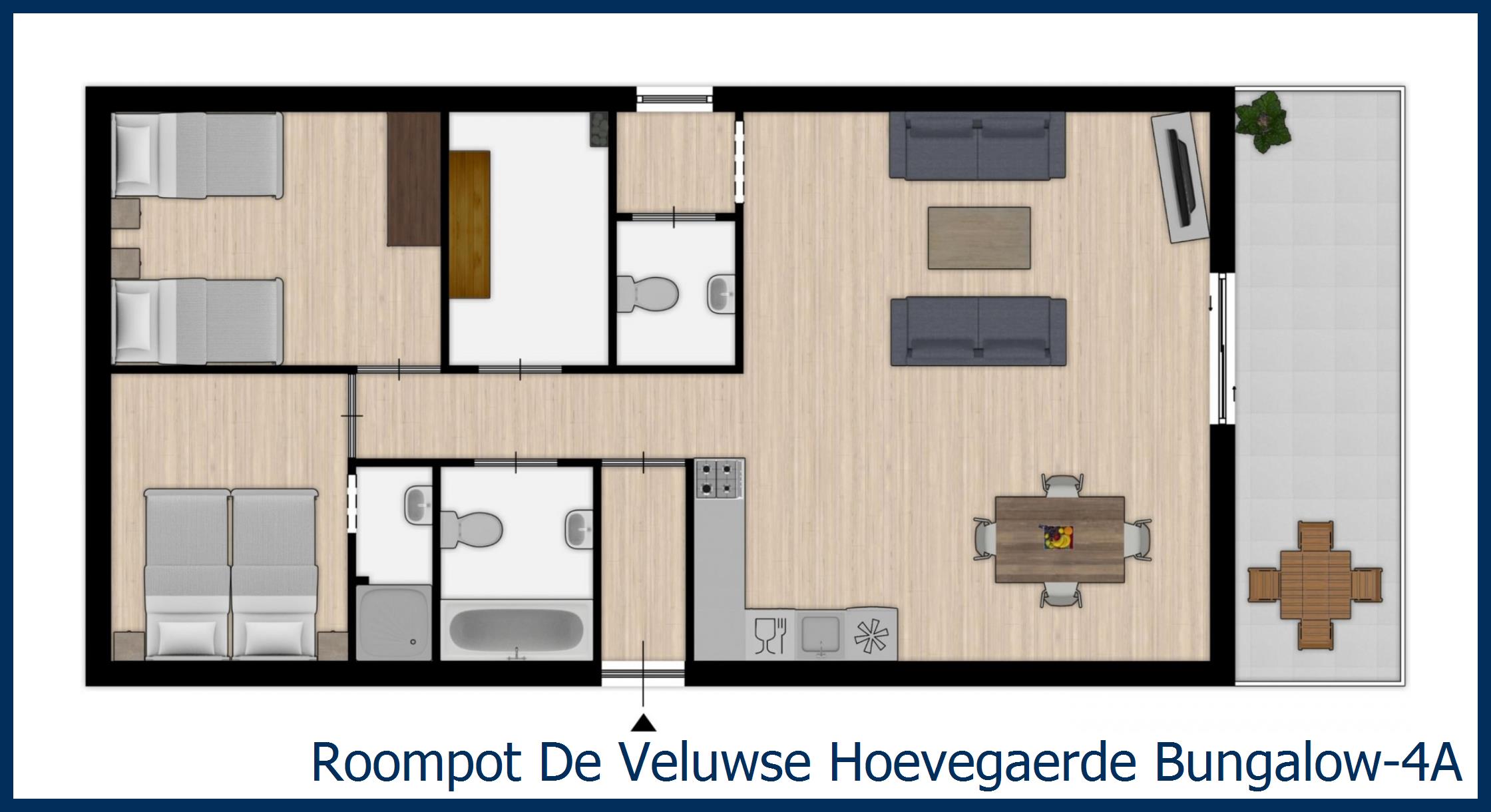 Bungalow 4a à De Veluwse Hoevegaerde