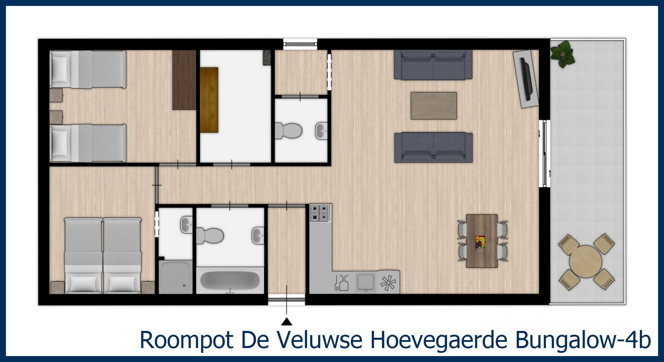Bungalow 4b à De Veluwse Hoevegaerde