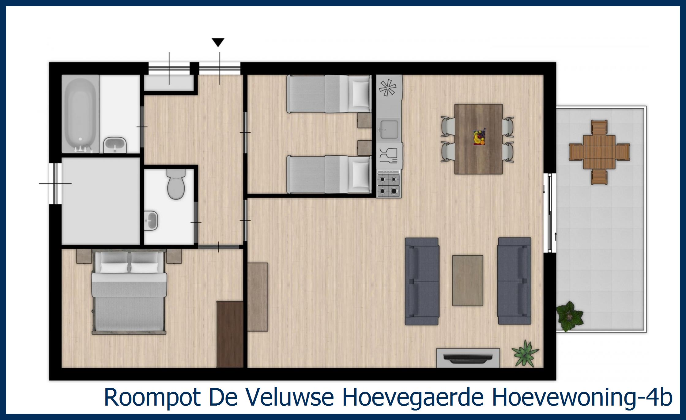 Bungalow Hoevewoning-4b à De Veluwse Hoevegaerde