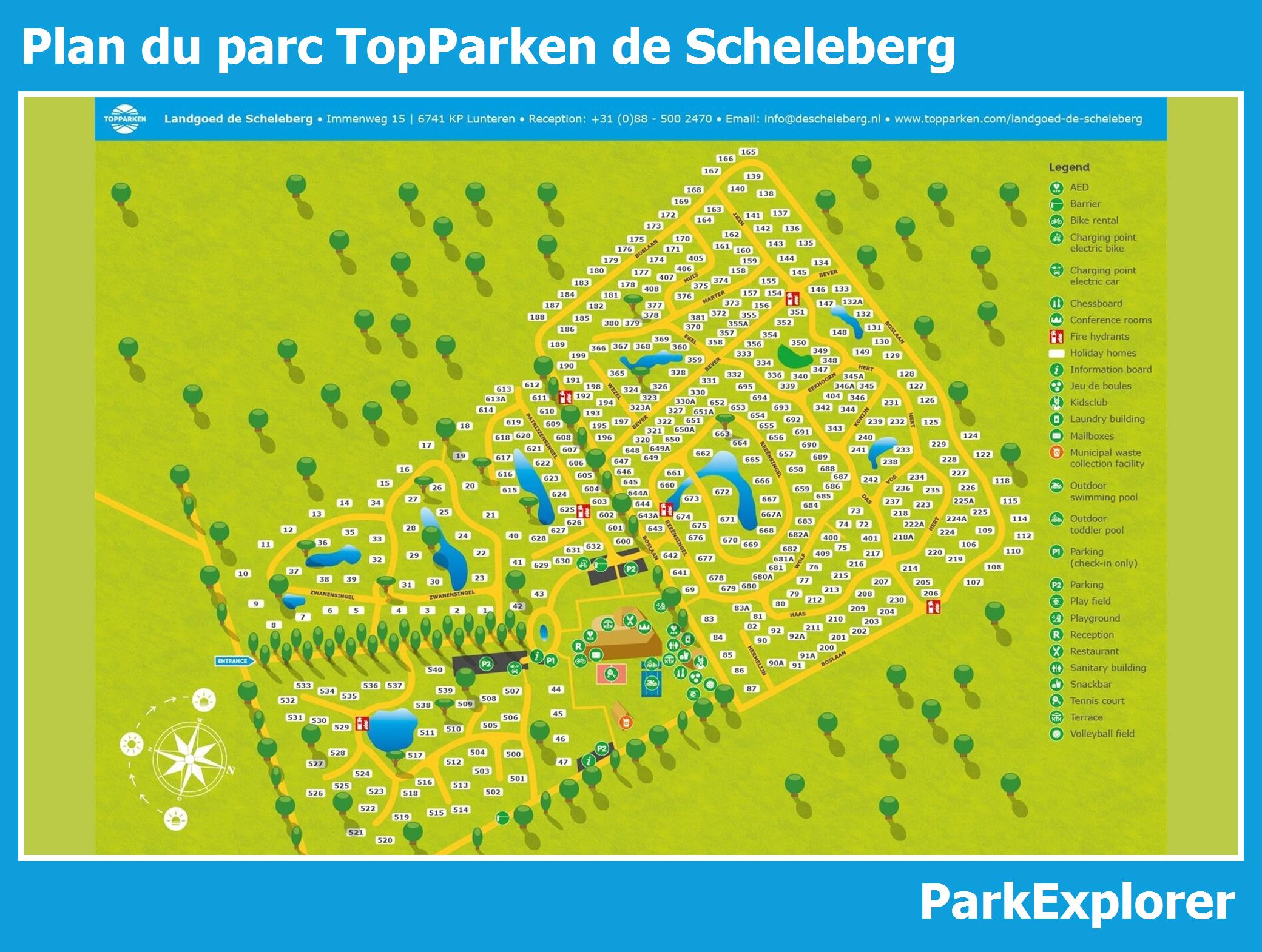 Plan TopParken De Scheleberg
