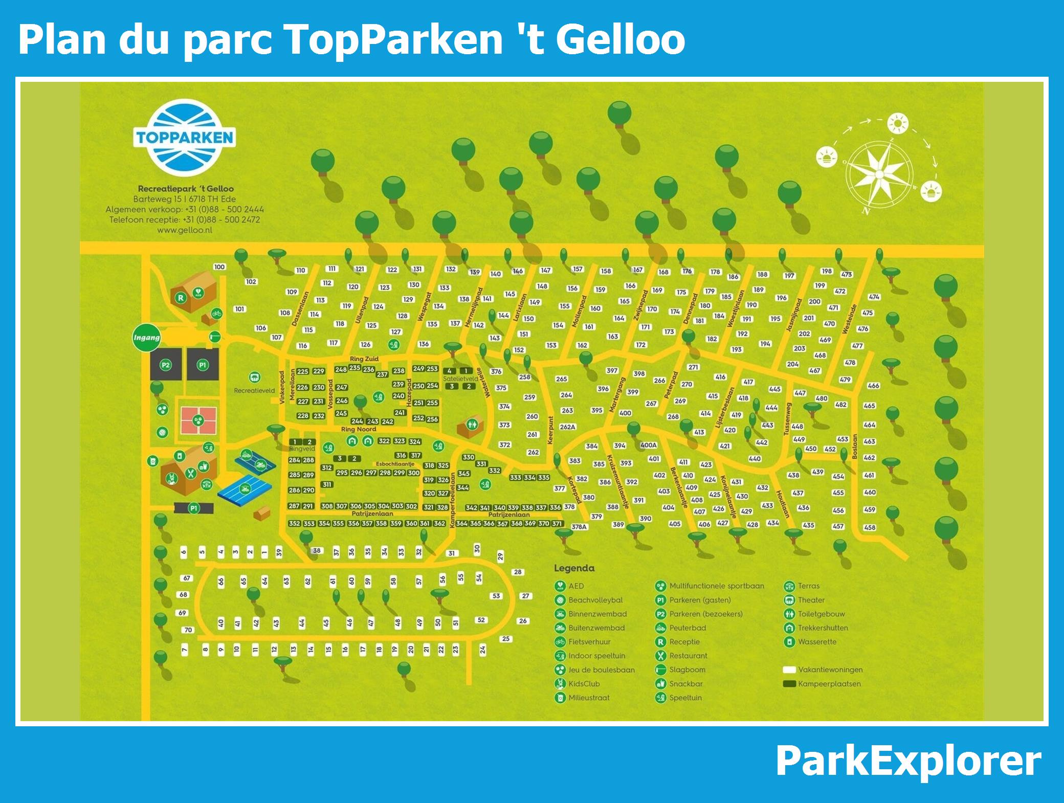 Plan TopParken ‘t Gelloo