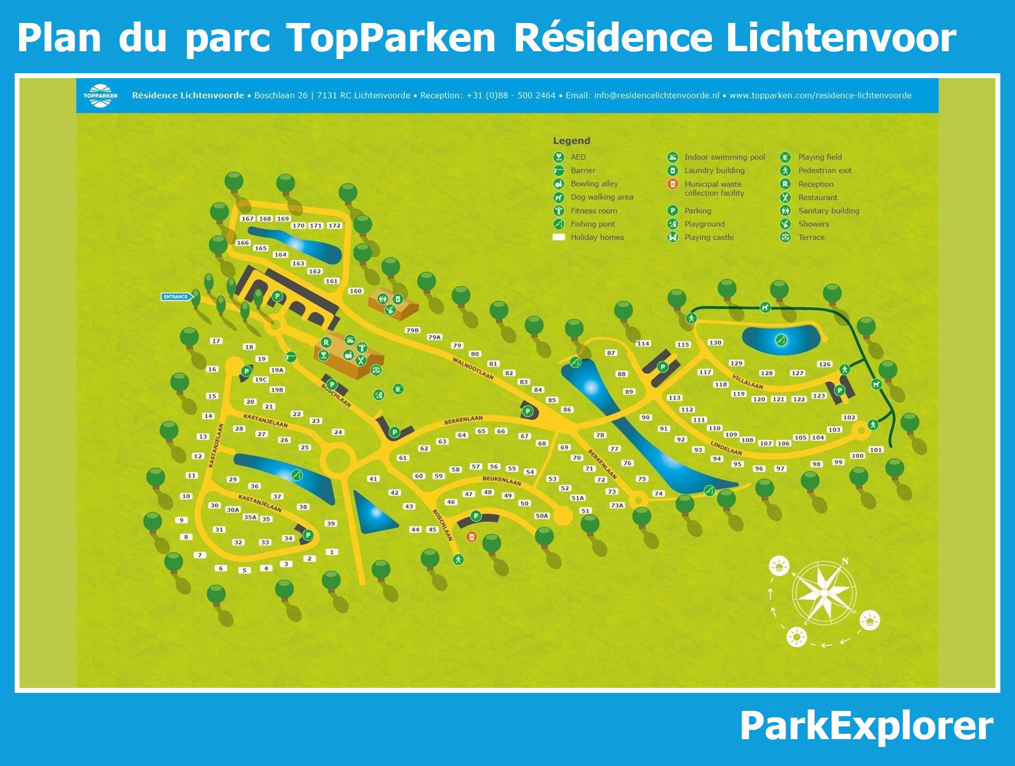 Plan TopParken Résidence Lichtenvoorde